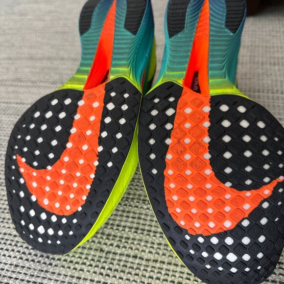 Men's Sz 8 Nike Vaporfly 3 Road Racing Shoes Volt/Scream Green/Barely Volt/Black - Picture 4 of 12